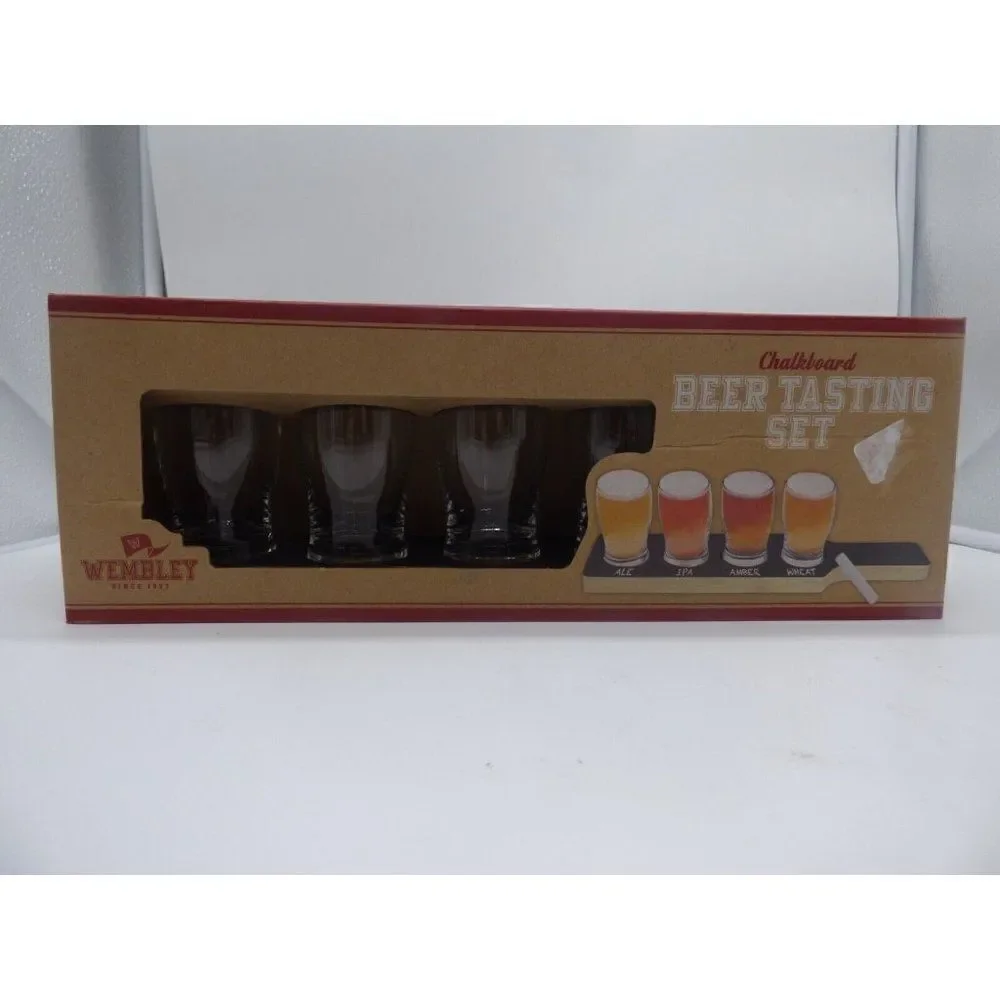 Wembley Chalkboard Beer Tasting Set - Picture 5 of 6